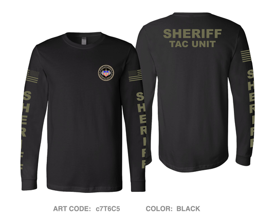 OCSO TAC Comfort Unisex Cotton LS Tee - c7T6C5