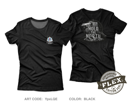 106th IEW Battalion Core Women's SS Flex Performance Tee - YpxLQE