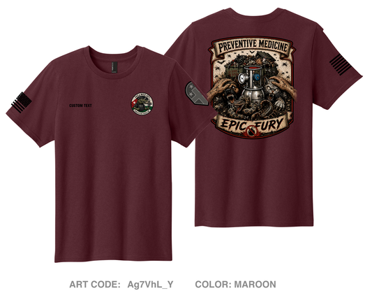 CUSTOM 342nd Medical Detachment (PM) Comfort Youth cotton short sleeve tee - Ag7VhL_Y