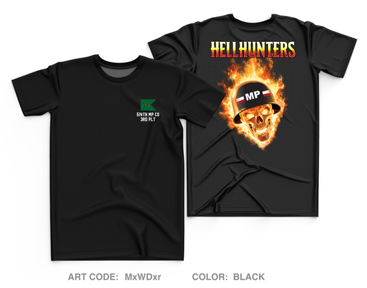 Hellhunters Fundraising Collection Core Men's SS Flex Performance Tee - MxWDxr