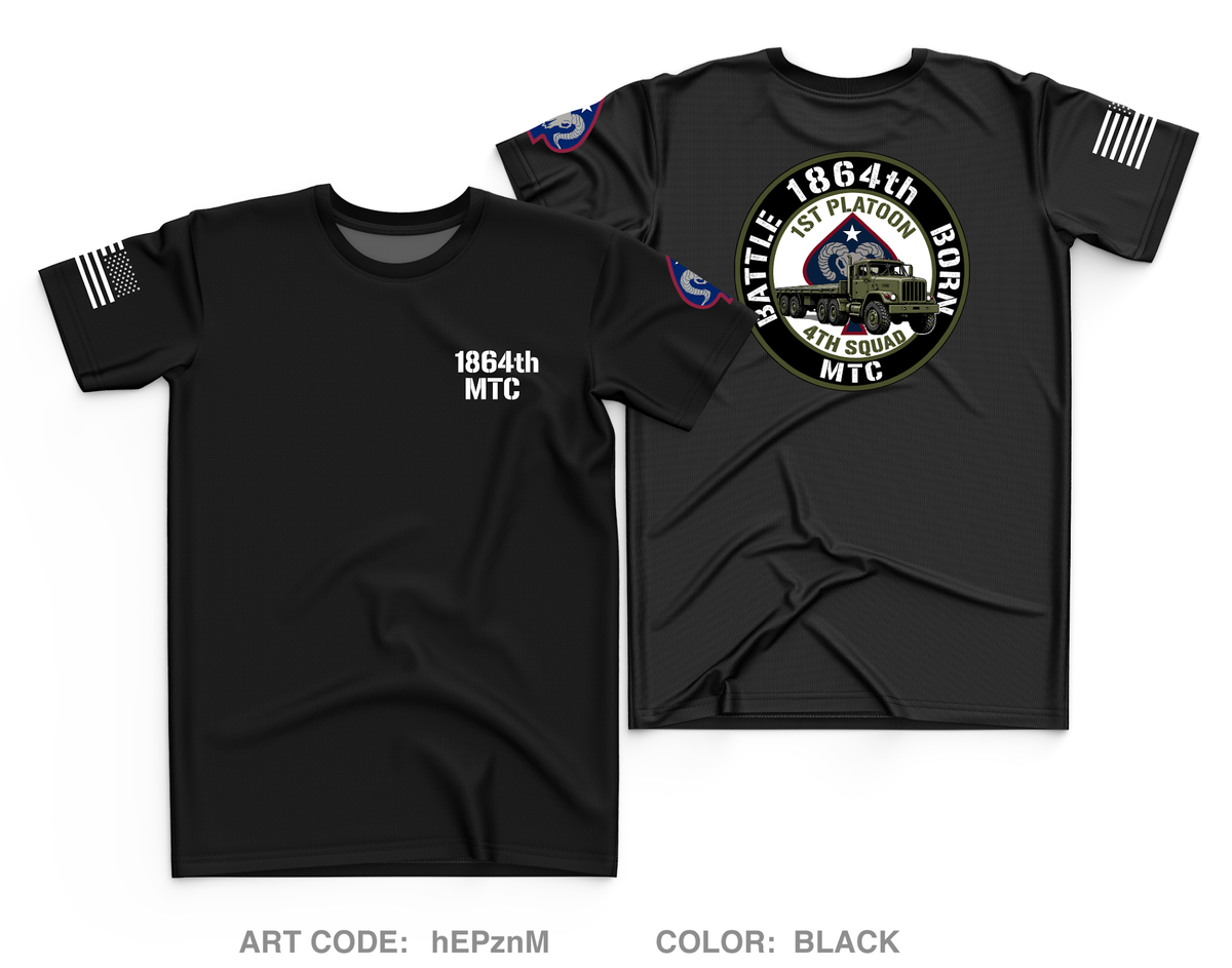 1864th mtc Fundraising Collection Core Men's SS Performance Tee - hEPznM