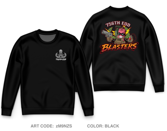 756 EOD Company Core Men's Crewneck Performance Sweatshirt - zM9NZS