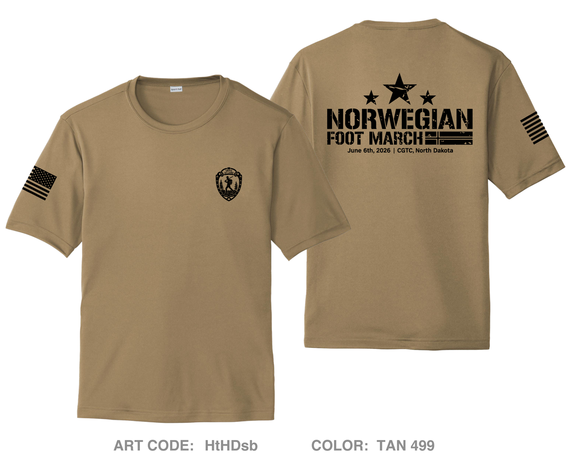 174 CPT DET 1 Hi-Tech Performance Unisex SS Tee - HtHDsb