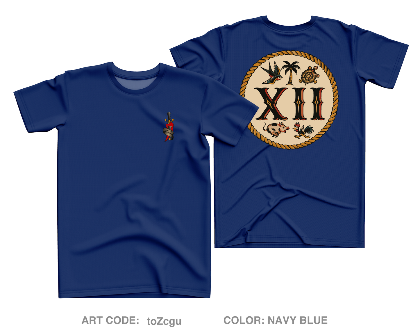 MESG-2 Det Bahrain EST 12 Core Men's SS Performance Tee - toZcgu