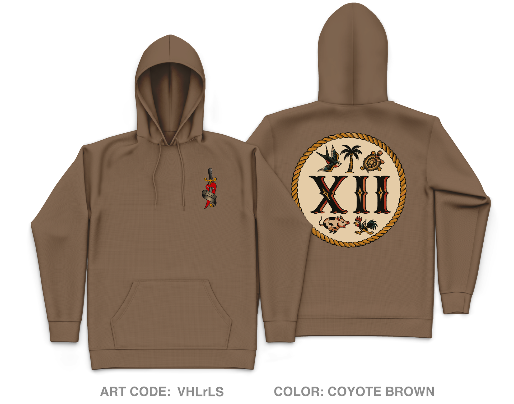 MESG-2 Det Bahrain EST 12 Core Men's Hooded Performance Sweatshirt - VHLrLS