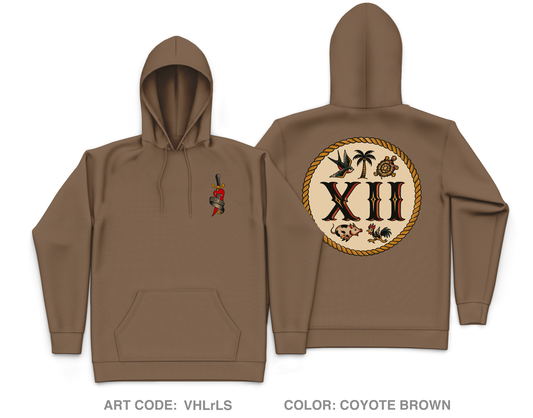 MESG-2 Det Bahrain EST 12 Core Men's Hooded Performance Sweatshirt - VHLrLS