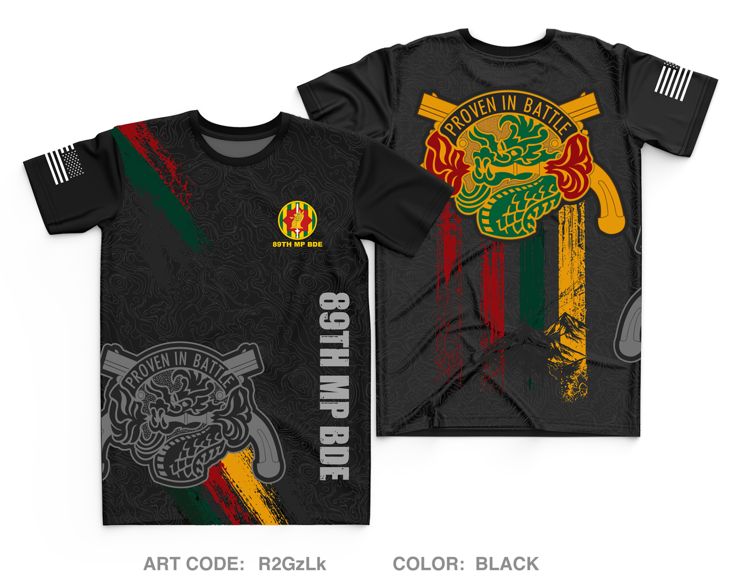 89th MP BDE Core Men's SS Performance Tee - R2GzLk