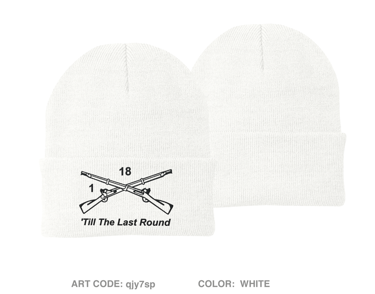 Wardogs Embroidered Knit Beanie - qjy7sp