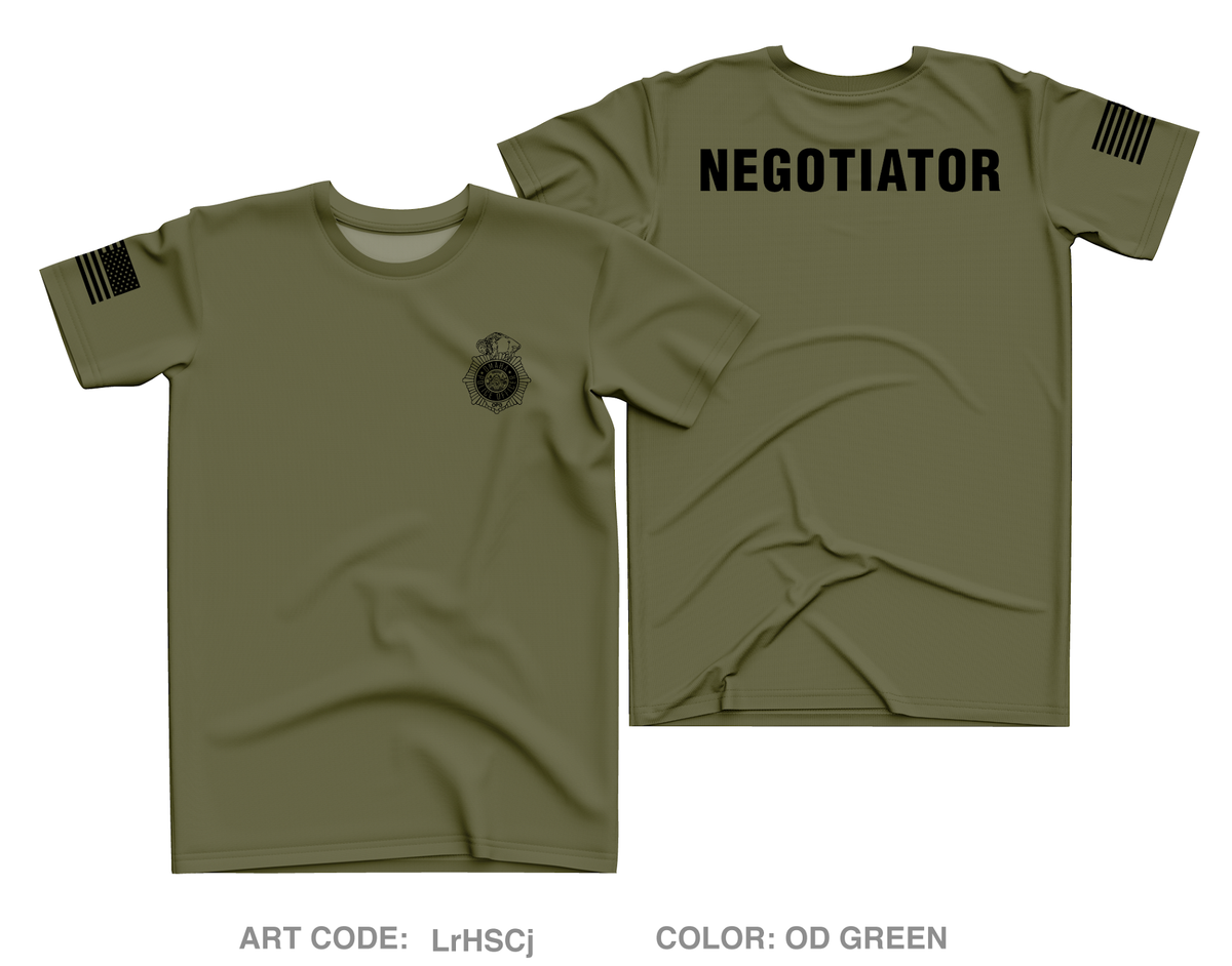 Omaha Police CNT Core Men's SS Performance Tee - LrHSCj