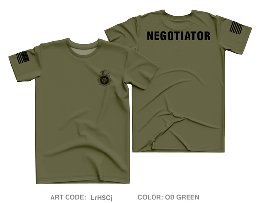 Omaha Police CNT Core Men's SS Performance Tee - LrHSCj