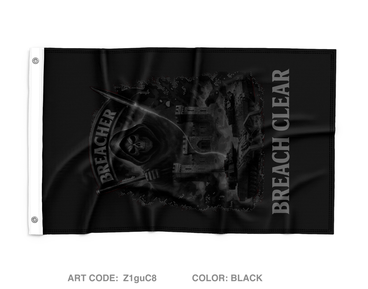 82CEC-A (BREACHER), 16EN BN Wall Flag - Z1guC8