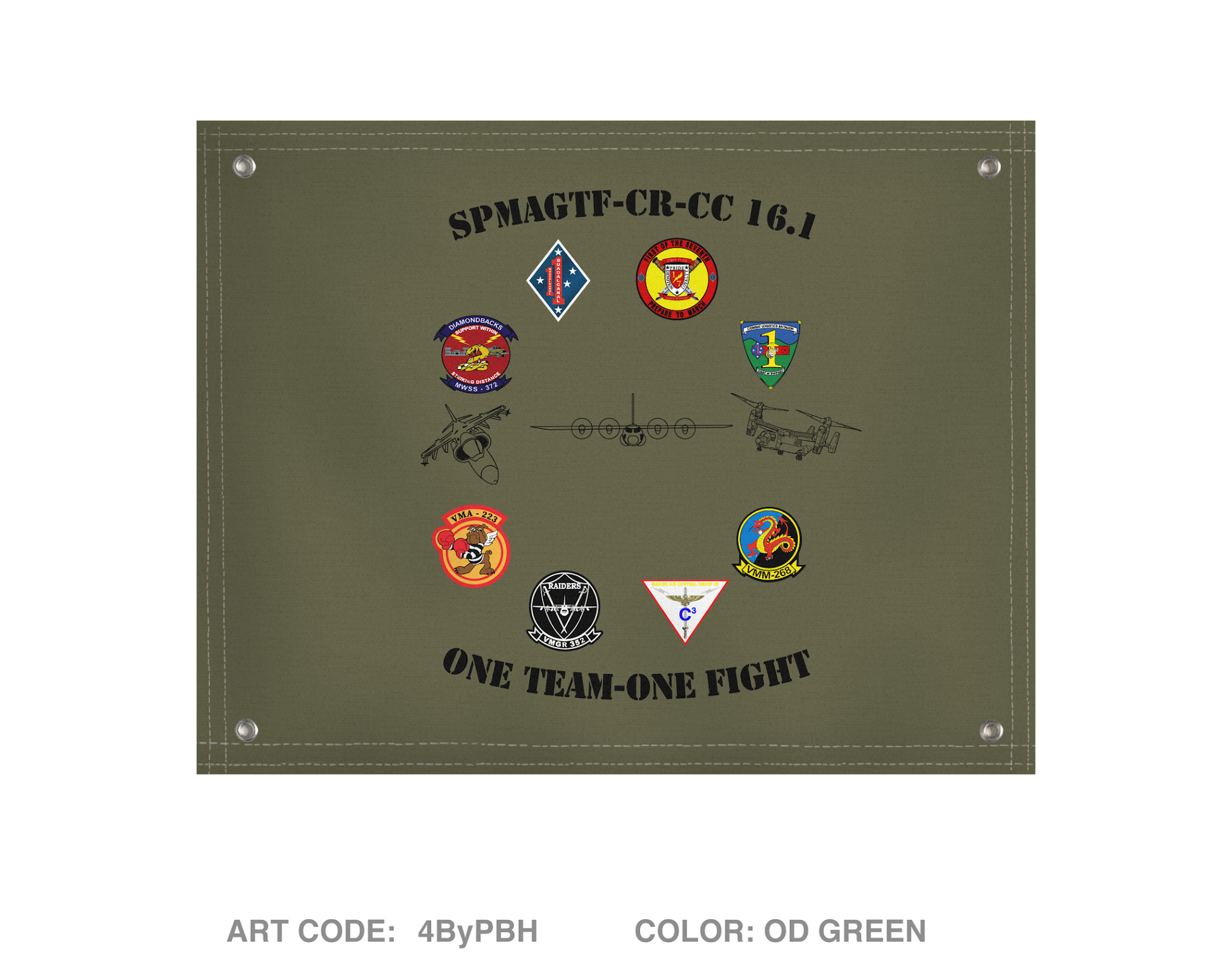 MWSS-372 Banner Flag - 4ByPBH