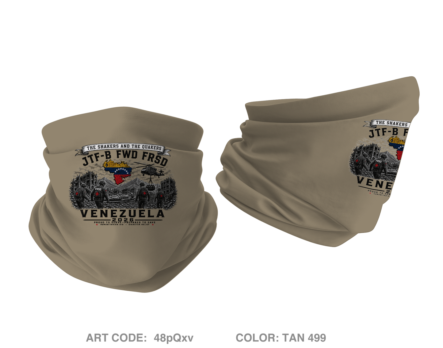 JTFB FRSD Venezuela Gaiter - 48pQxv