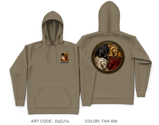 CUSTOM 153rd CSSB Core Men's Hooded Performance Sweatshirt - DqZJ7a