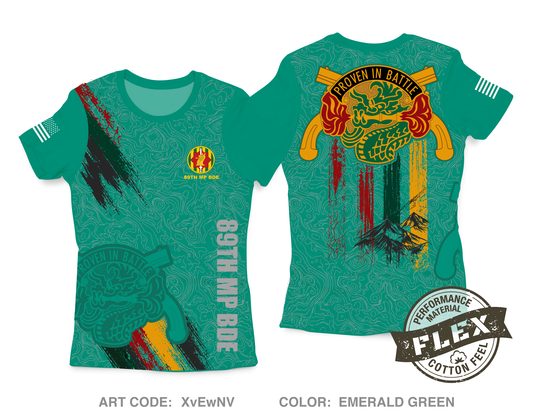 89th MP BDE Core Women's SS Flex Performance Tee - XvEwNV