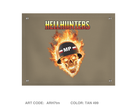 Hellhunters Banner Flag - ARH7tm