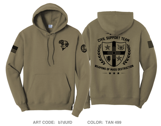 64th Weapons of Mass Destruction - Civil Support Team Fundraising Collection Comfort Unisex Hooded Sweatshirt - b7dUfD