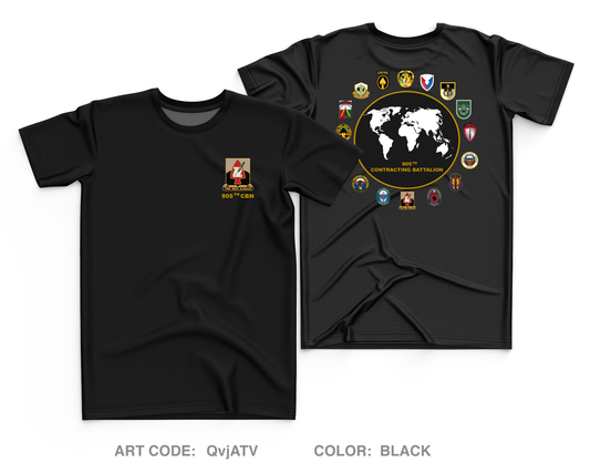 905th Contracting Battalion Fundraising Collection Core Men's SS Performance Tee - QvjATV