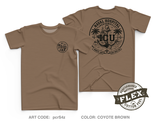 NAS JAX ICU Core Men's SS Flex Performance Tee - pcrS4z