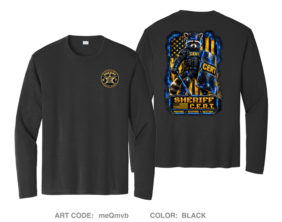 Cullman County CERT Hi-Tech Performance Unisex LS Tee - meQmvb