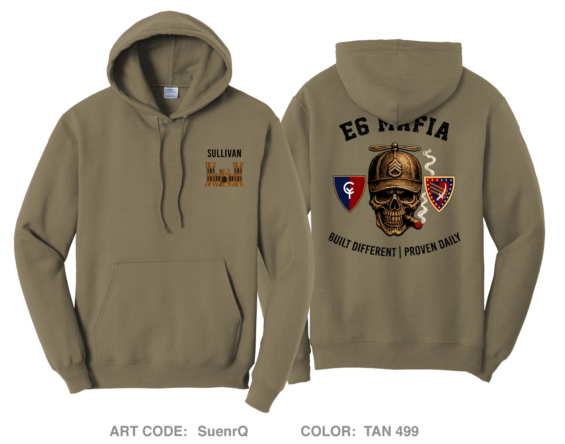 38 DSB Comfort Unisex Hooded Sweatshirt - SuenrQ