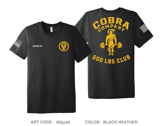 CUSTOM Charlie "Cobras" Company, 305th MI BN, 111th MI BDE Comfort Unisex Triblend SS Tee - BSjs4K