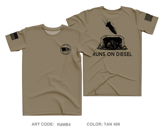 3PLT, C-CO, 2-87 IN Core Men's SS Performance Tee - ffdMB4