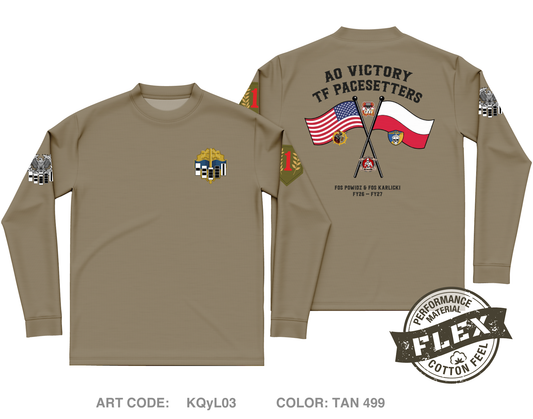 541st CSSB Warrant Officers Store 1 Core Men's LS Flex Performance Tee - KQyL03