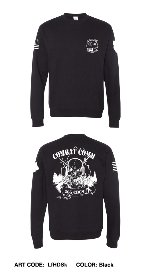 265 Combat Communications Squadron Comfort Unisex Crewneck Sweatshirt - LfHDSk