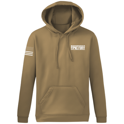 Operation Epic Fury Hi-Tech Performance Hoodie - Supersonic
