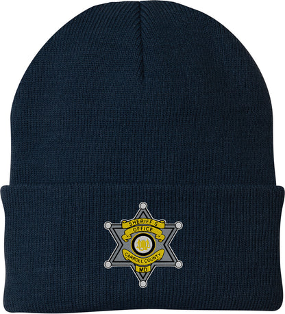 Carroll County Sheriff's Office Embroidered Beanie - CCSCOL