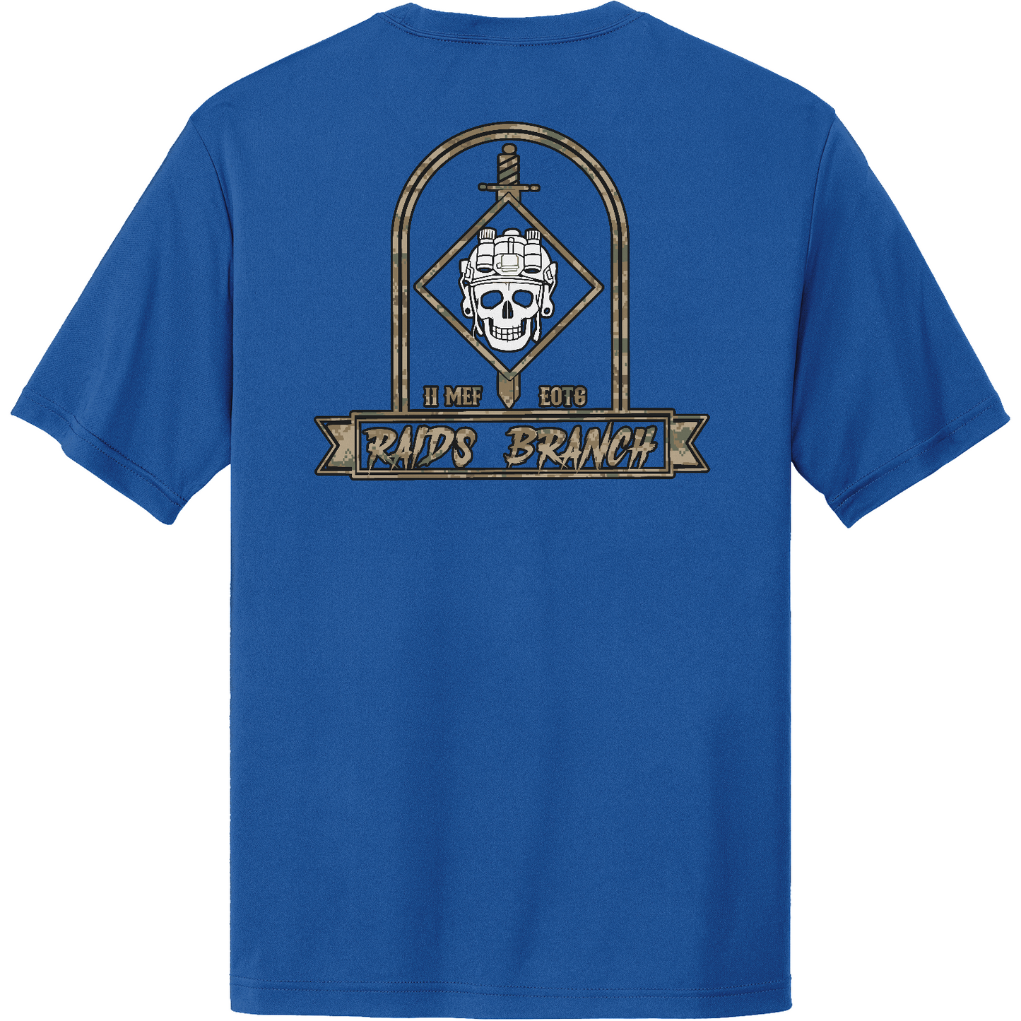 II MEF EOTG, Amphibious Raids Branch Hi-Tech SS Performance Tee - 9T3JPV