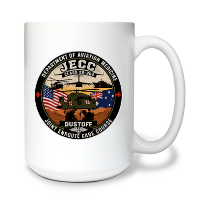 JECC 15 oz White Ceramic Mug - gpnMW9