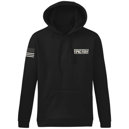 Operation Epic Fury Hi-Tech Performance Hoodie - Plane