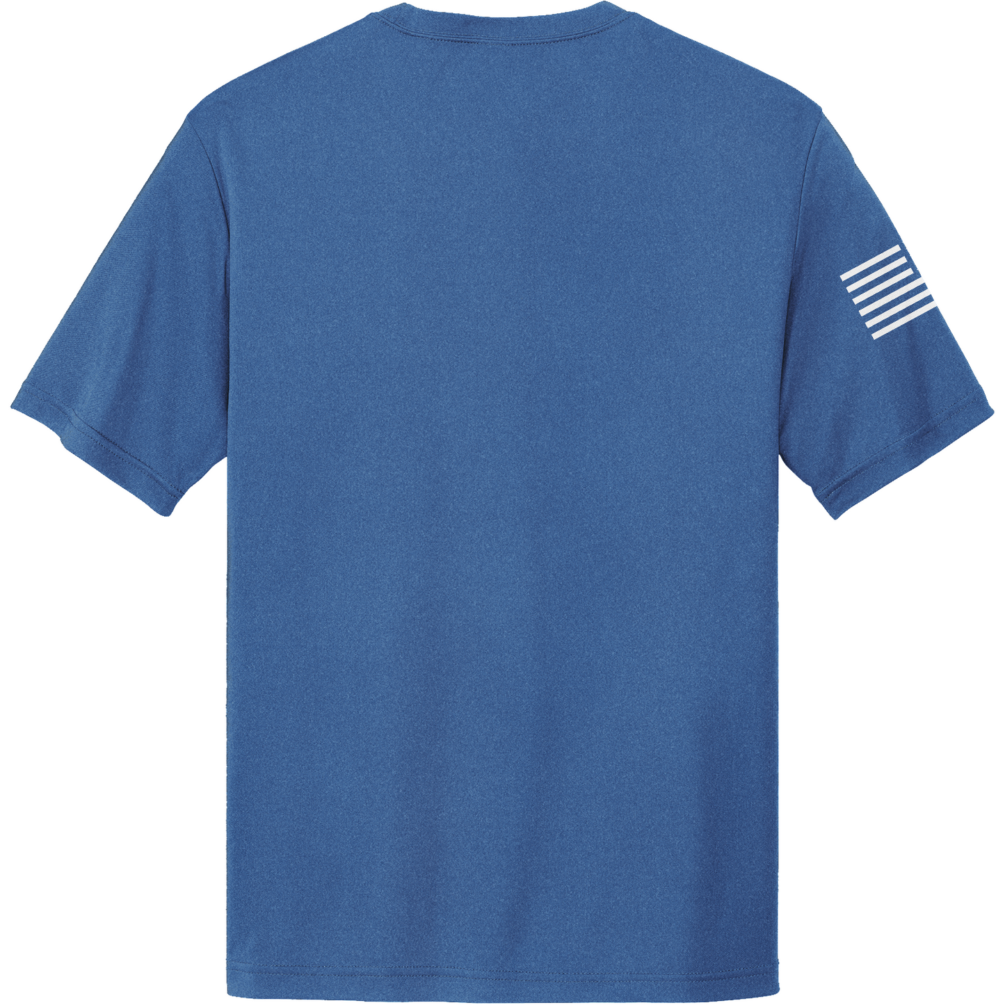 Emblem Basics Hi-Tech SS Performance Tee - White Flag
