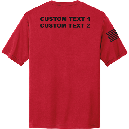 CUSTOM Operation Epic Fury Hi-Tech SS Performance Tee - Eagle