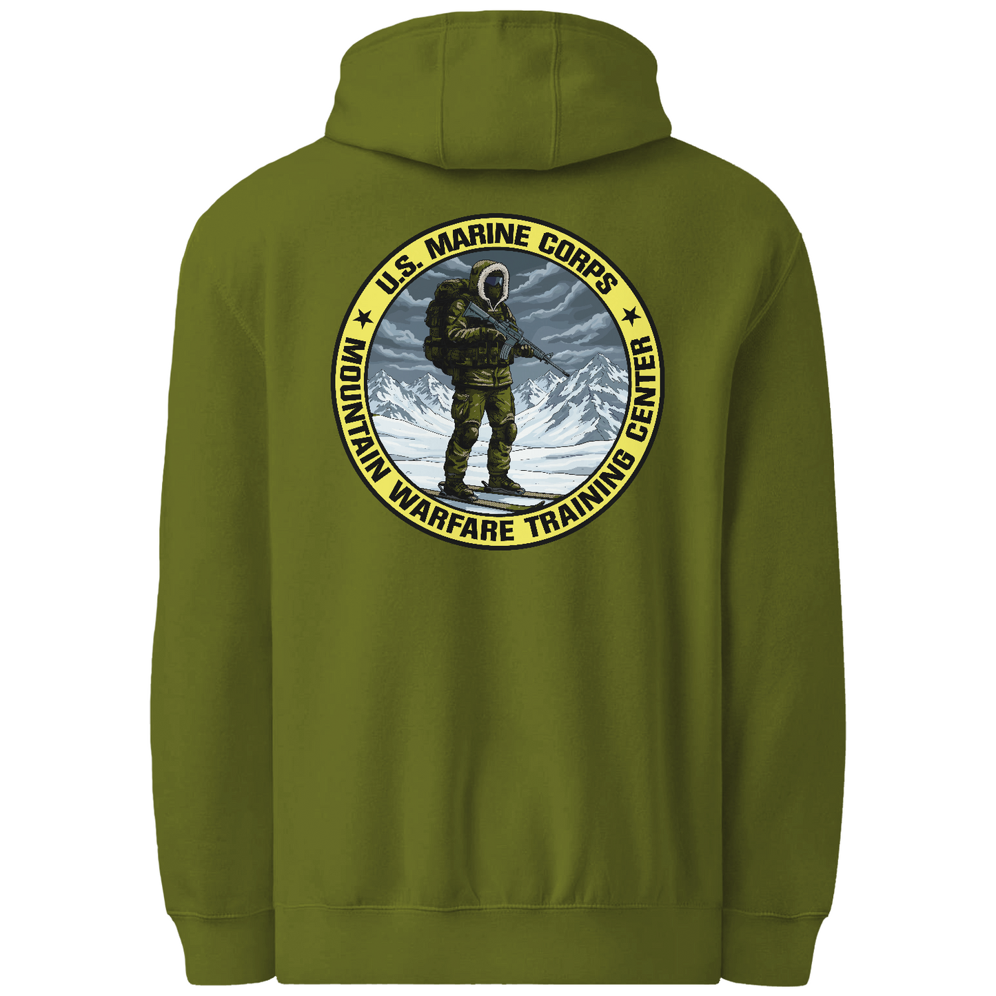 Marine Corps Mountain Warfare Training Center Comfort Unisex Hooded Sweatshirt - OCJ2ZQ