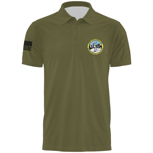 Marine Corps Mountain Warfare Training Center Core Men's SS Performance Polo - rRCscf