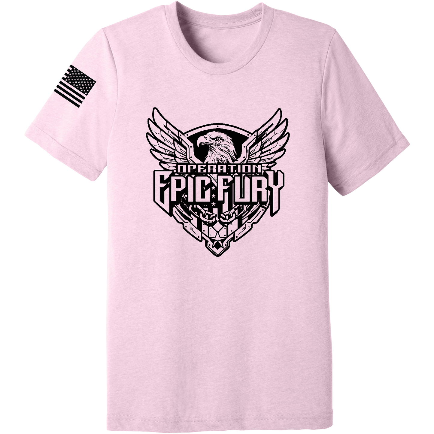 Operation Epic Fury Comfort Unisex Triblend SS Tee - Eagle