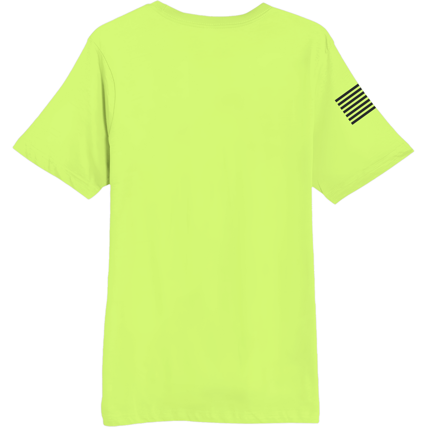 Emblem Basics Comfort Unisex Cotton SS Tee - Black Flag
