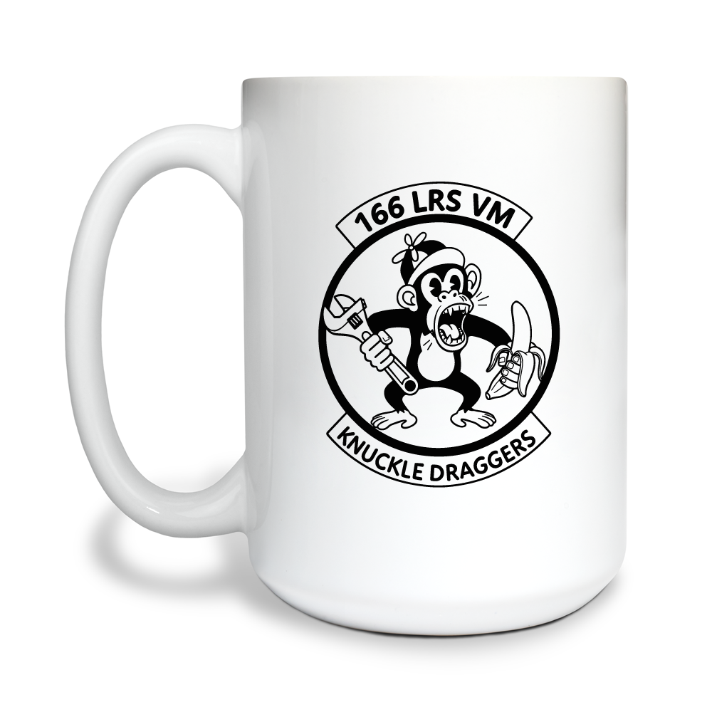 166th Vehicle Maintenance Flight 15 oz White Ceramic Mug - bYwXH5