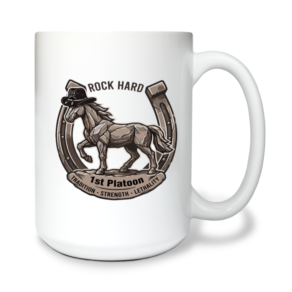 1st Platoon, Aztec Troop, 1-124 Ceramic Mug - x39C2U