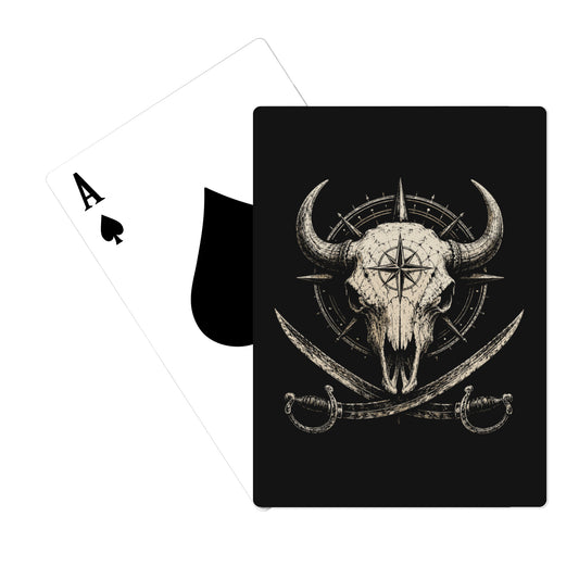 Bison Piracy Playing Cards - 6MRt4z