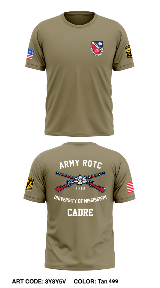 Ole Miss ROTC Core Men's SS Performance Tee
