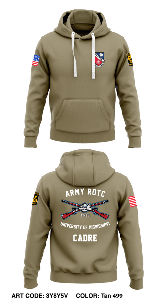 Ole Miss ROTC Core Men's Hooded Performance Sweatshirt