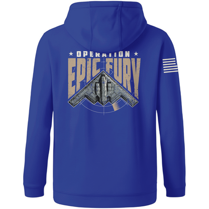 CUSTOM Operation Epic Fury Hi-Tech Performance Hoodie - Stealth