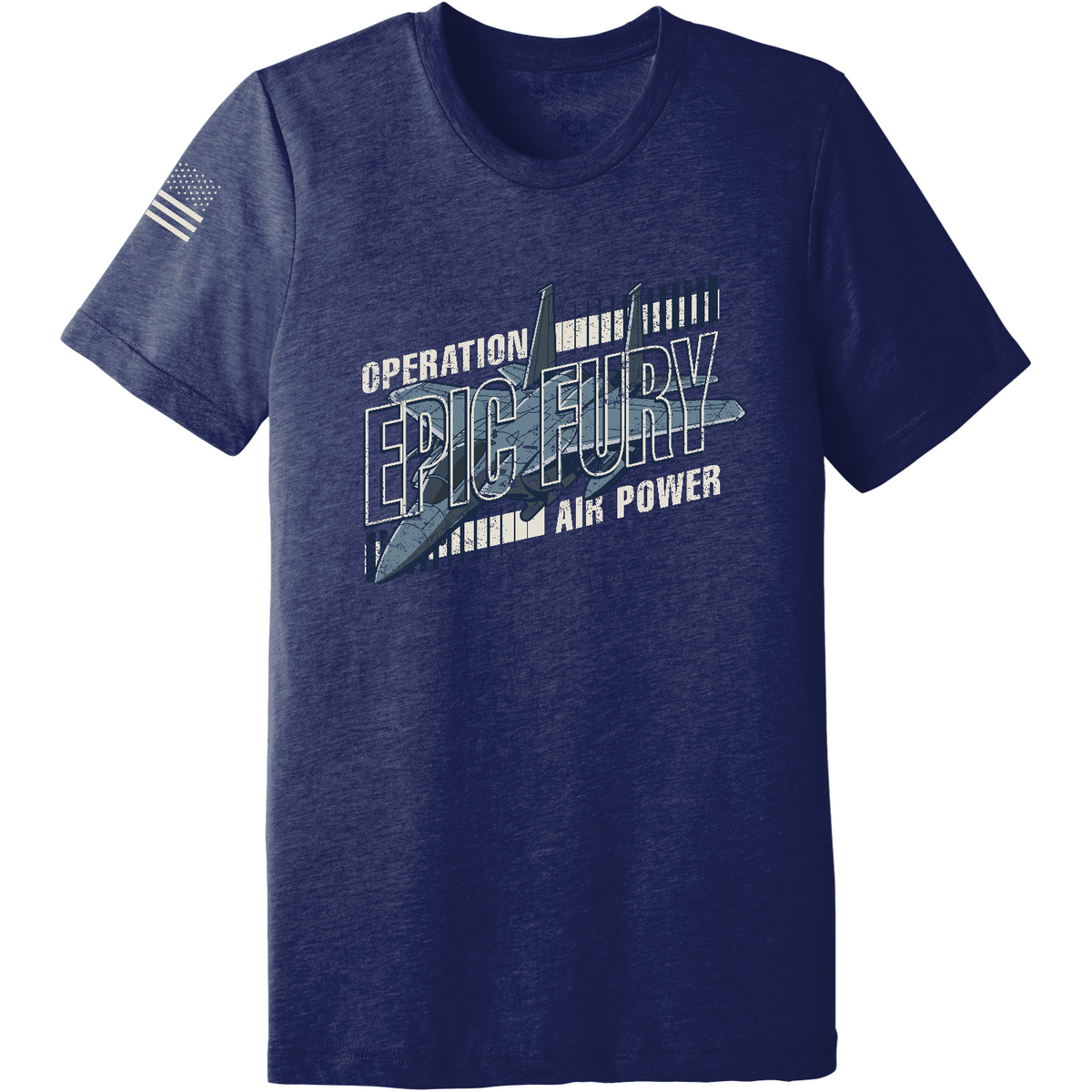 CUSTOM Operation Epic Fury Comfort Unisex Triblend SS Tee - Strike