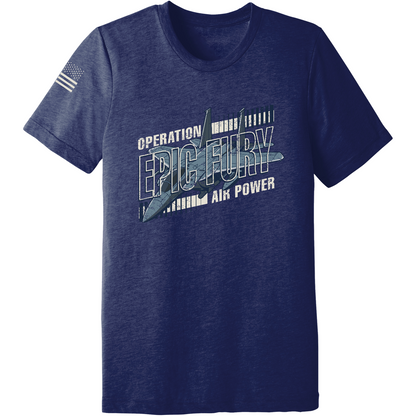CUSTOM Operation Epic Fury Comfort Unisex Triblend SS Tee - Strike