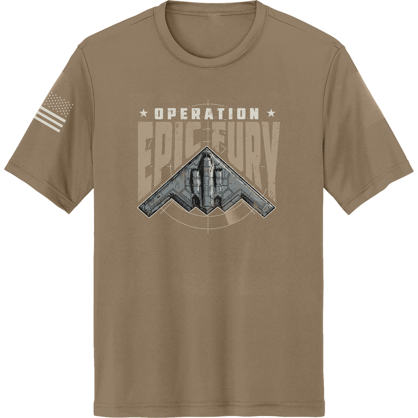 CUSTOM Operation Epic Fury Hi-Tech SS Performance Tee - Stealth