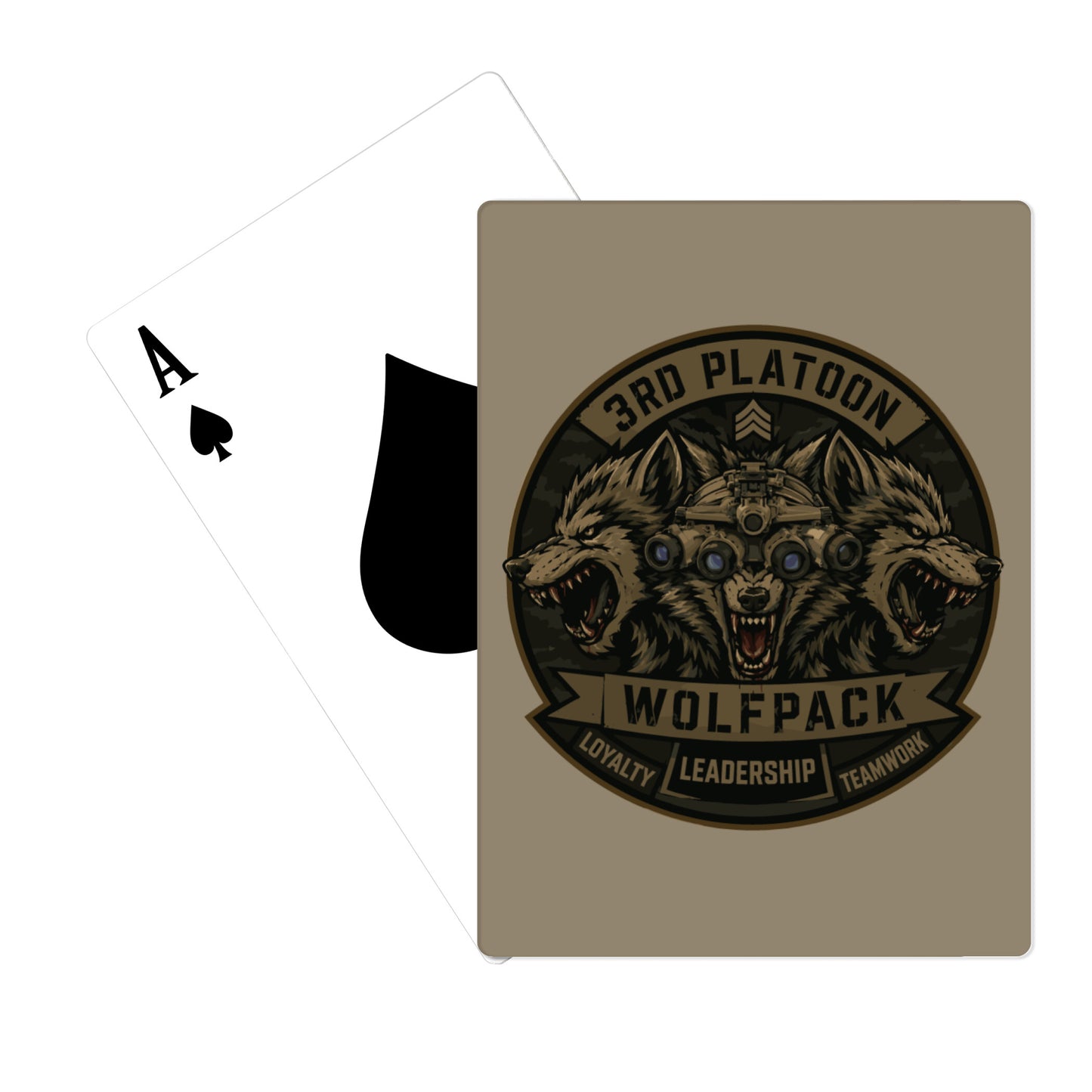 3rd Plt, 401st MP CO Playing Cards - 62697